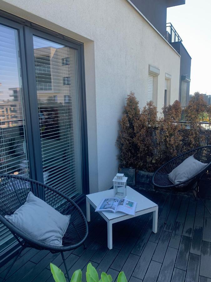 Ekskluzywny Penthouse Z Ogrodem W Centrum Lodzi Dış mekan fotoğraf
